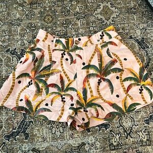 Farm Rio Linen Samba Dos Shorts